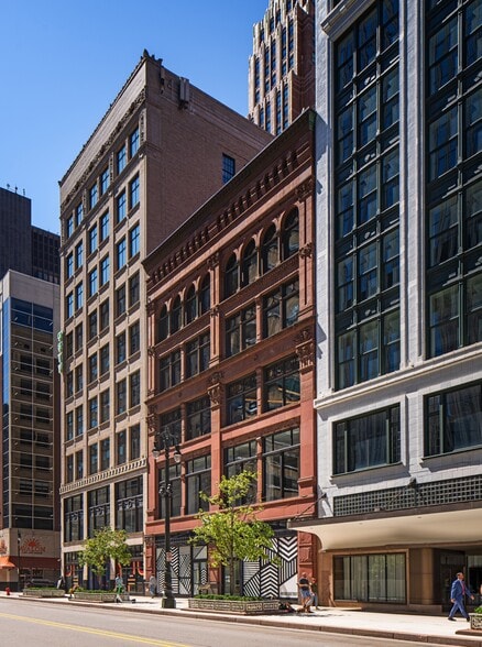 1217 Woodward Ave, Detroit, MI for lease - Building Photo - Image 2 of 4