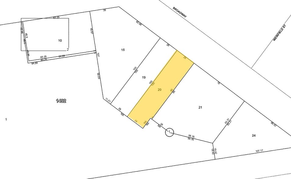 1546 Broadway, Brooklyn, NY for lease - Plat Map - Image 2 of 12