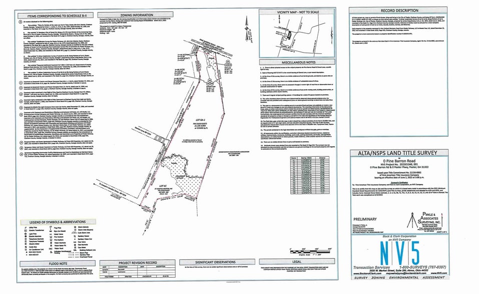 0 Pooler Pky, Pooler, GA for sale - Site Plan - Image 2 of 4