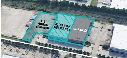 Beltway 8 @ JFK Blvd, Houston, TX for lease Aerial- Image 2 of 5