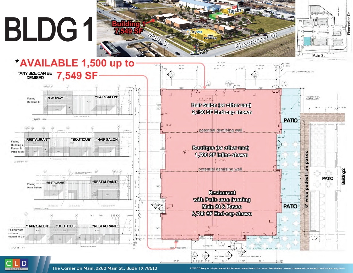 The Corner on Main, Buda, TX for lease Interior Photo- Image 1 of 1