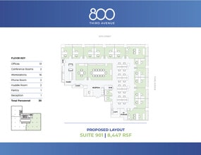 800 Third Ave, New York, NY for lease Floor Plan- Image 1 of 5