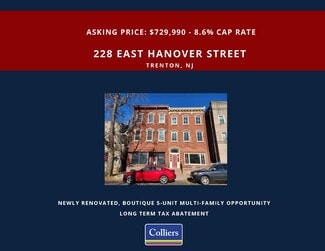 More details for 228 E Hanover St, Trenton, NJ - Multifamily for Sale