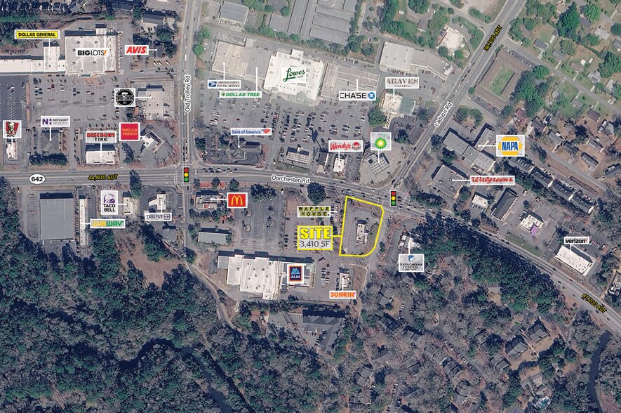 10005 Dorchester Rd, Summerville, SC for lease - Aerial - Image 1 of 3