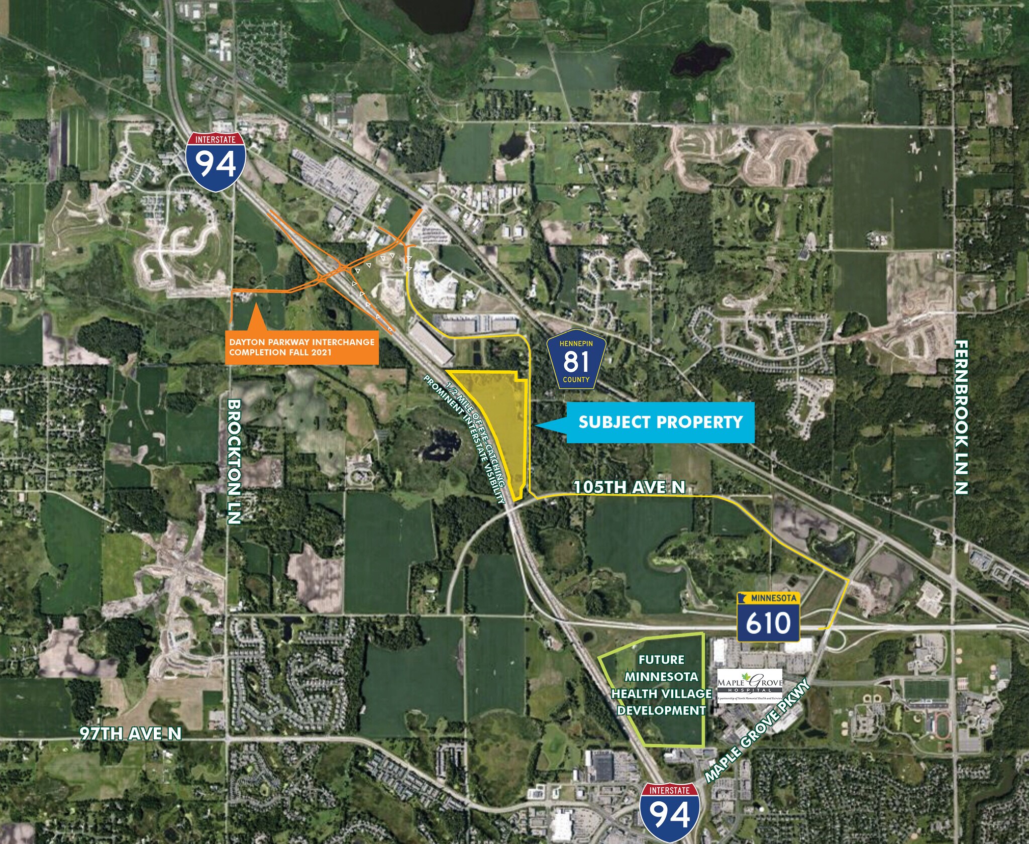 Holly Ln N, Maple Grove, MN for sale Aerial- Image 1 of 1