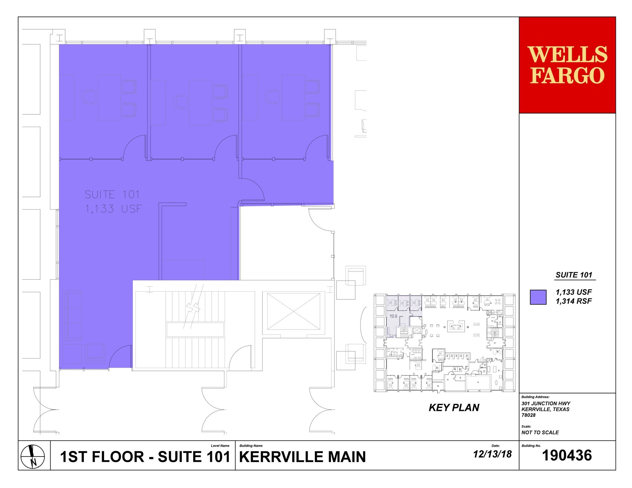 301 Junction Hwy, Kerrville, TX 78028 Wells Fargo Bank