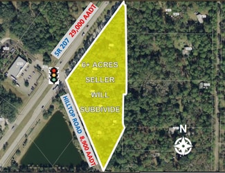 More details for 1450 STATE ROAD 207, Saint Augustine, FL - Land for Sale