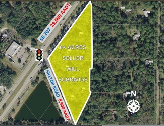 More details for 1450 STATE ROAD 207, Saint Augustine, FL - Land for Sale