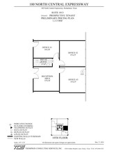 100 N Central Expy, Richardson, TX for lease Site Plan- Image 1 of 1