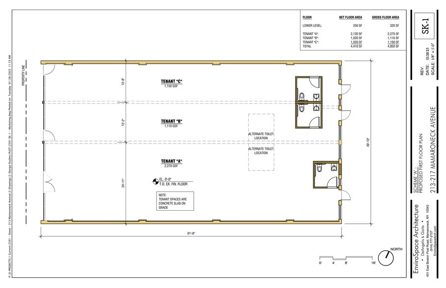 213-215 Mamaroneck Ave, Mamaroneck, NY for lease - Site Plan - Image 3 of 4