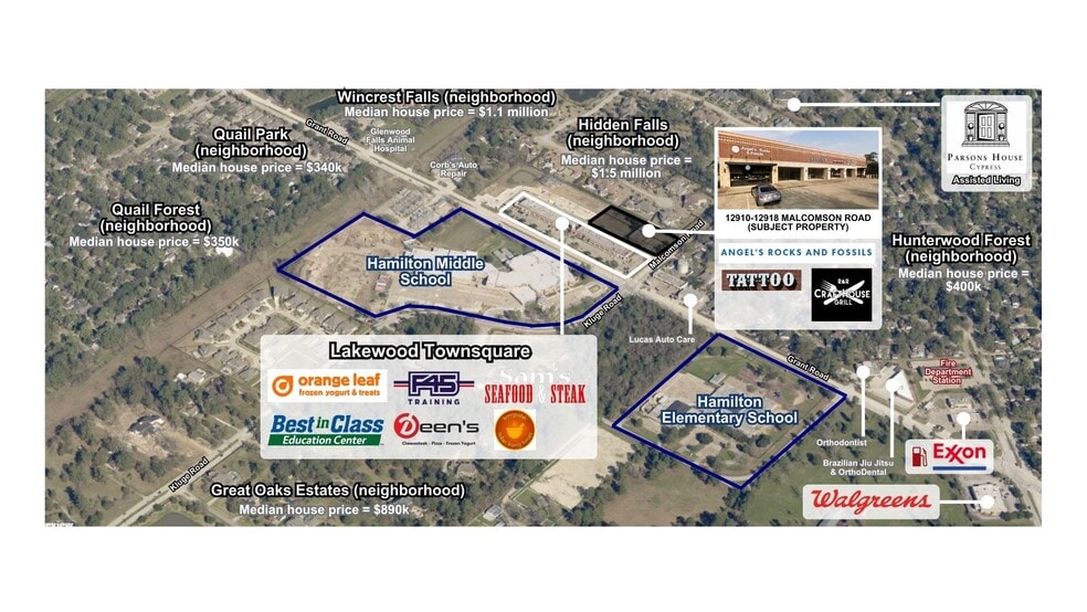 12910-12918 Malcomson Rd, Houston, TX for sale - Aerial - Image 3 of 7