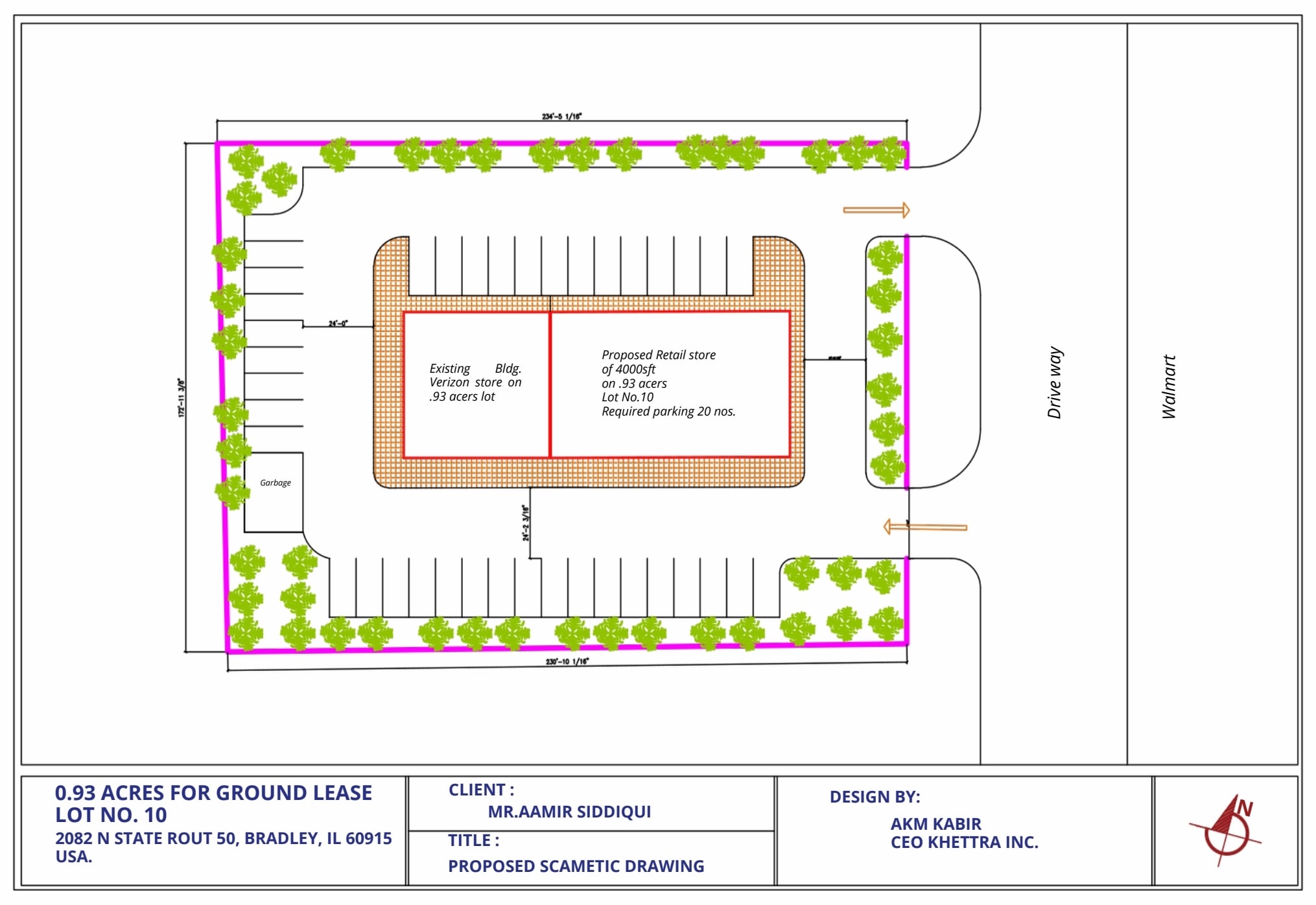 2082 N State Route 50, Bourbonnais, IL for lease Site Plan- Image 1 of 2