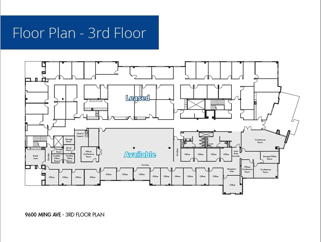 9600 Ming Ave, Bakersfield, CA for lease Floor Plan- Image 1 of 1