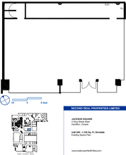 100, 110, and 120 King St W, Hamilton, ON for lease Floor Plan- Image 1 of 1