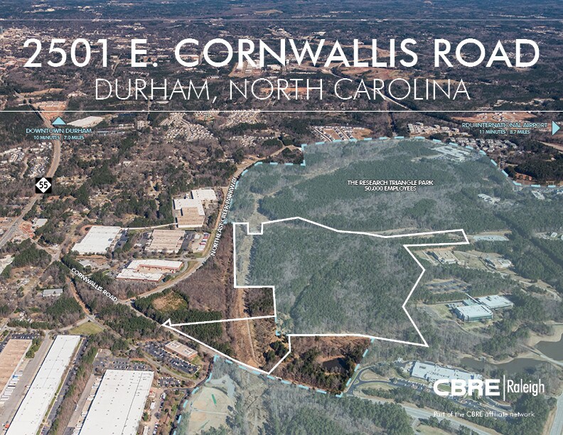 2501 E Cornwallis Rd, Durham, NC 27709