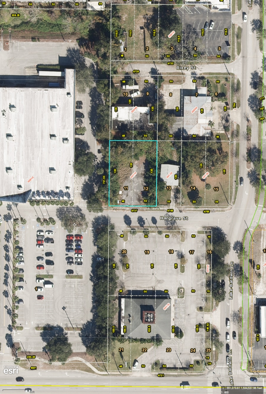 4737 Hargrave St, Orlando, FL for lease Aerial- Image 1 of 4