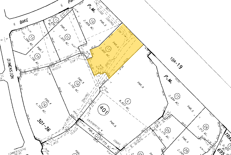 26180 Enterprise Way, Lake Forest, CA for lease - Plat Map - Image 2 of 7