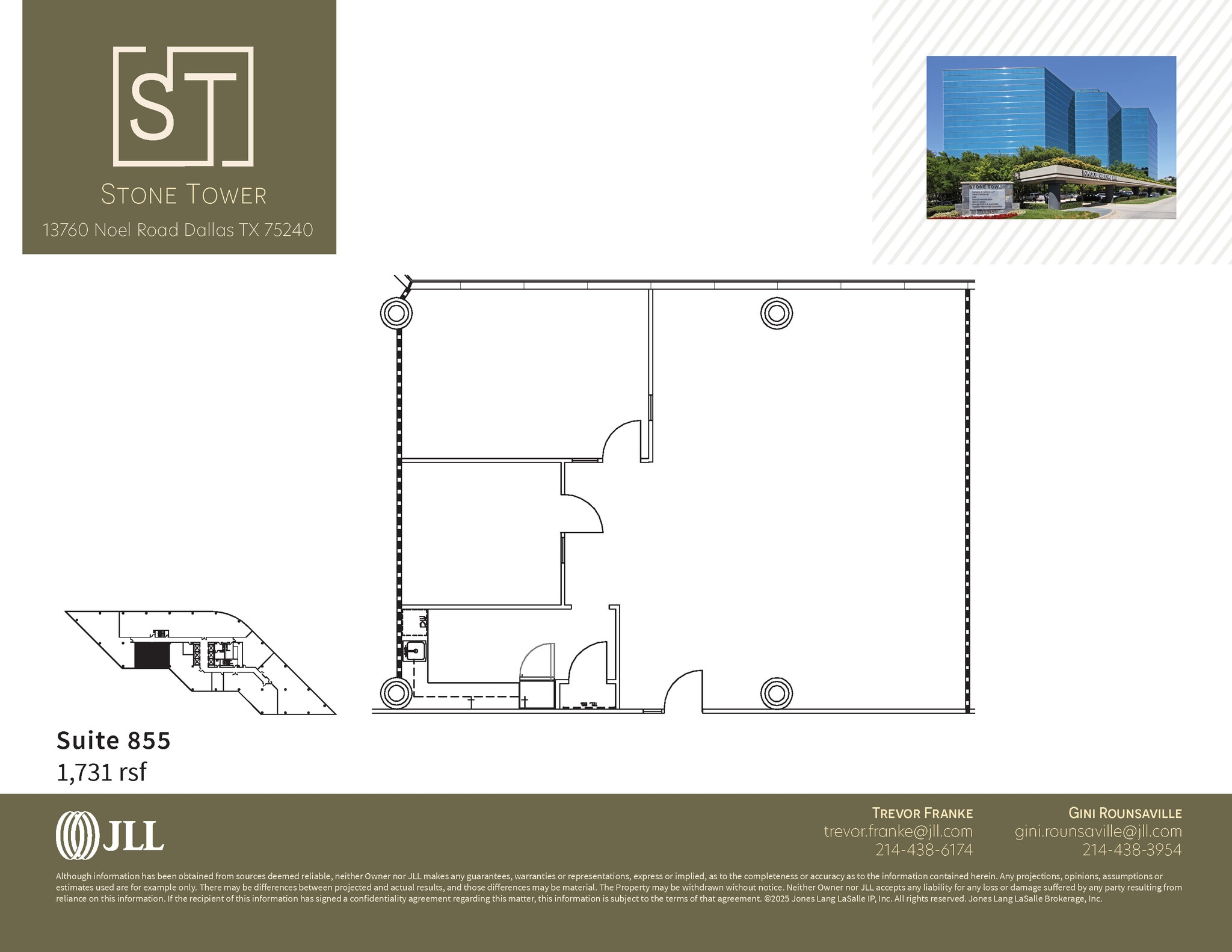 13760 Noel Rd, Dallas, TX for lease Floor Plan- Image 1 of 1