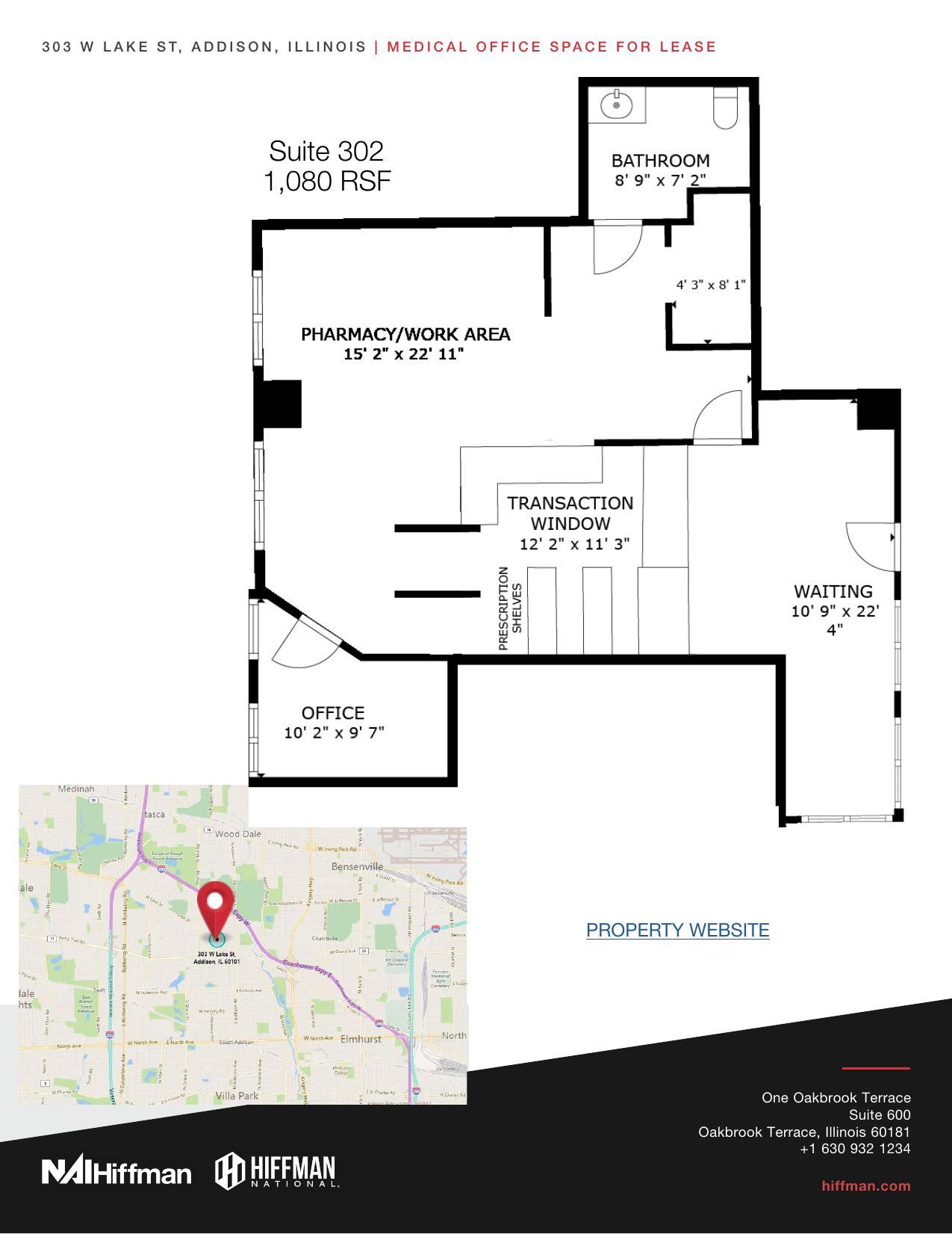 303 W Lake St, Addison, IL for lease Floor Plan- Image 1 of 1