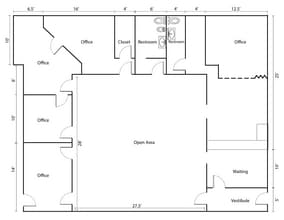 42553 N Ridge Rd, Elyria, OH for lease Floor Plan- Image 1 of 1
