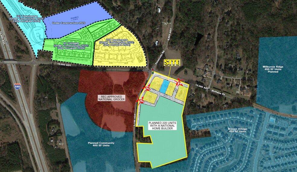 Buffaloe Rd And Forestville Rd, Raleigh, NC 27616 for Lease