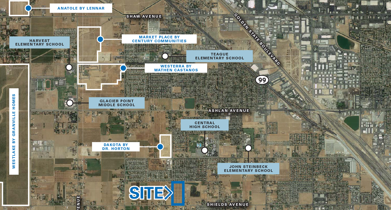 NEC W Shields & Polk Ave, Fresno, CA for sale Building Photo- Image 1 of 3