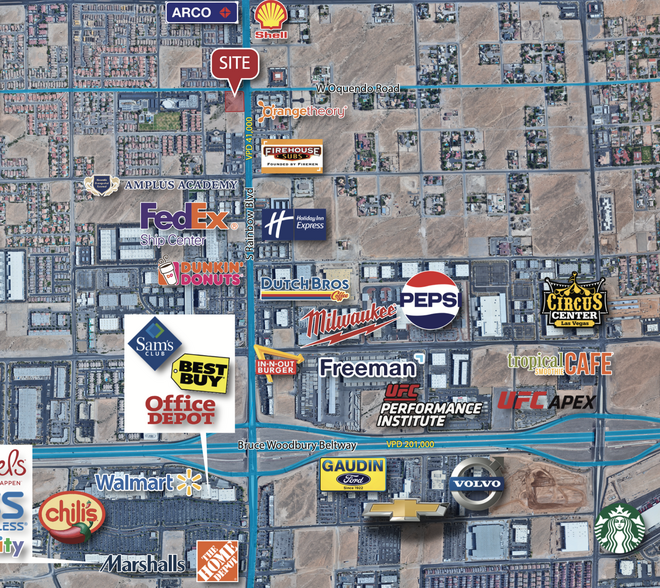 Rainbow Blvd, Las Vegas, NV for lease - Aerial - Image 2 of 3