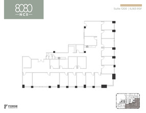 8080 N Central Expy, Dallas, TX for lease Floor Plan- Image 1 of 1