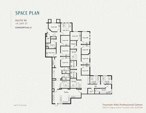 13620 N Saguaro Blvd, Fountain Hills, AZ for lease Floor Plan- Image 2 of 4