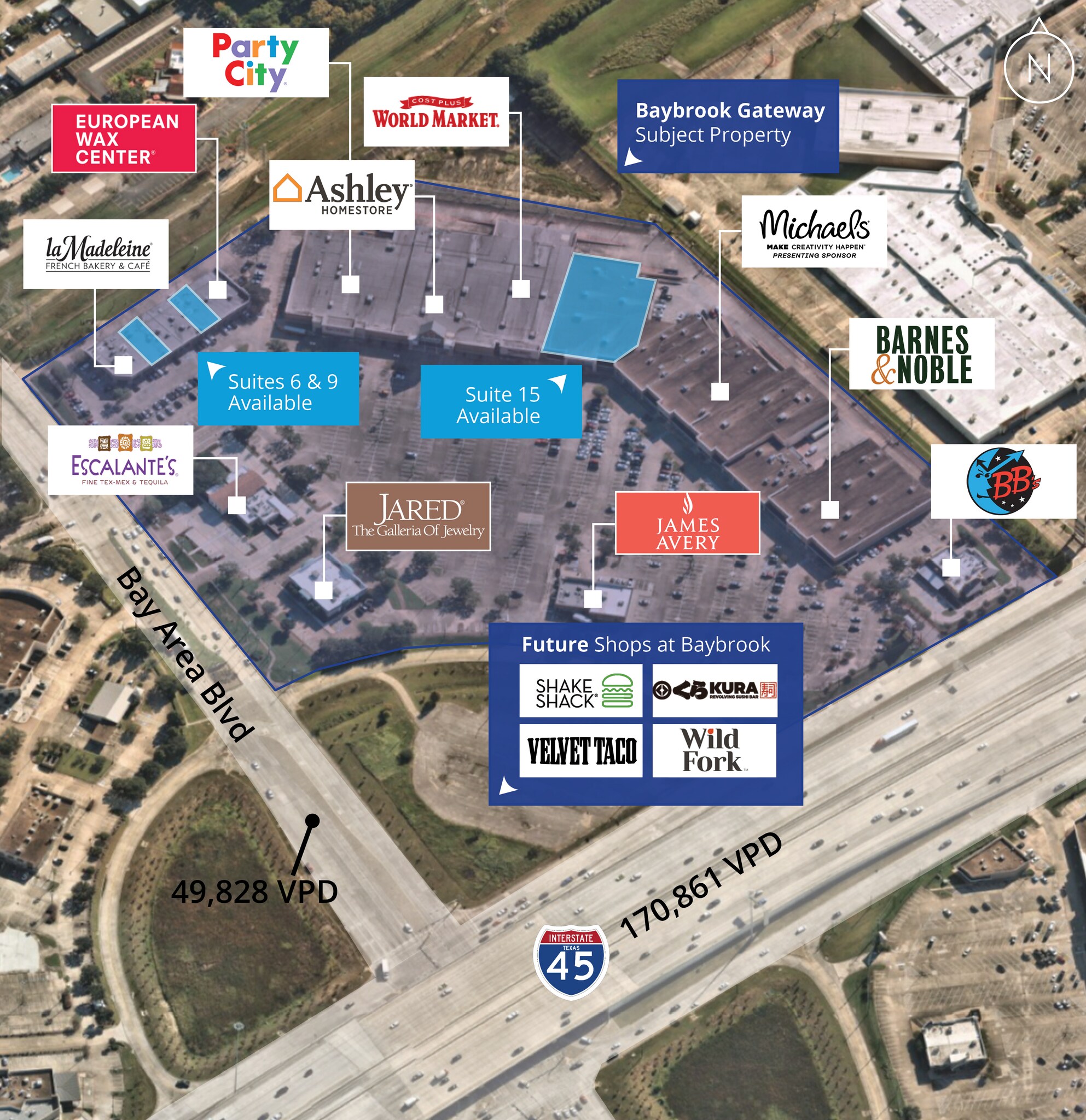 1001-1029 West Bay Area Blvd, Webster, TX for sale Building Photo- Image 1 of 1