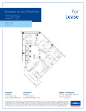 11777 Katy Fwy, Houston, TX for lease Floor Plan- Image 1 of 1