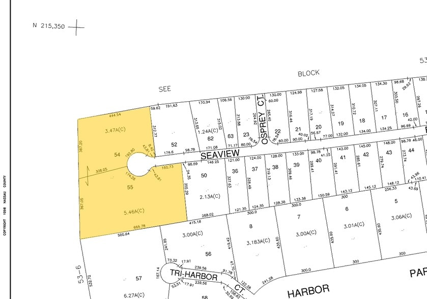 99 Seaview Blvd, Port Washington, NY for lease - Plat Map - Image 2 of 6