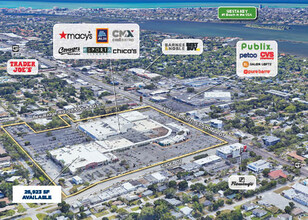 400 Southgate Mall, Sarasota, FL - aerial  map view