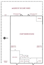 5611 S 24th St, Phoenix, AZ for lease Floor Plan- Image 1 of 1