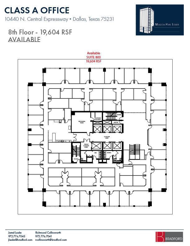 10440 N Central Expy, Dallas, TX for lease Floor Plan- Image 1 of 1