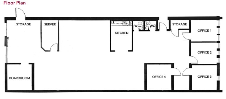 16 3rd Av E, Vancouver, BC for lease Floor Plan- Image 1 of 1