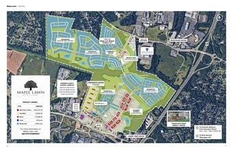 8110-8171 Maple Lawn Blvd, Fulton, MD for lease Site Plan- Image 2 of 2