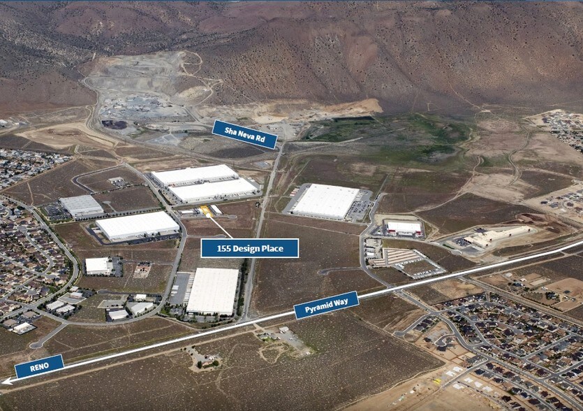 155 Design Pl, Sparks, NV for sale - Aerial - Image 1 of 1
