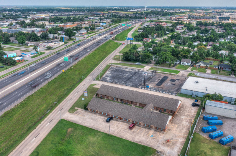 221-229 N I-35 Service Rd, Moore, OK for sale - Aerial - Image 3 of 12