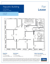 1018 Preston St, Houston, TX for lease Floor Plan- Image 1 of 1