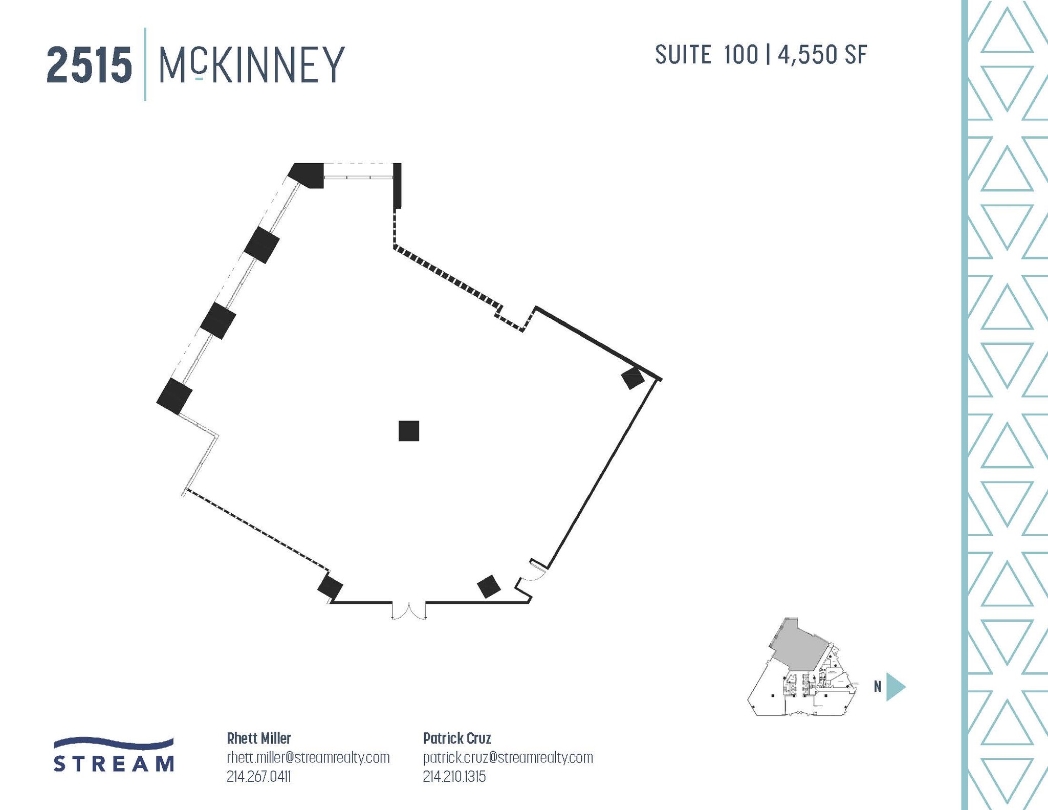 2515 McKinney Ave, Dallas, TX for lease Floor Plan- Image 1 of 1