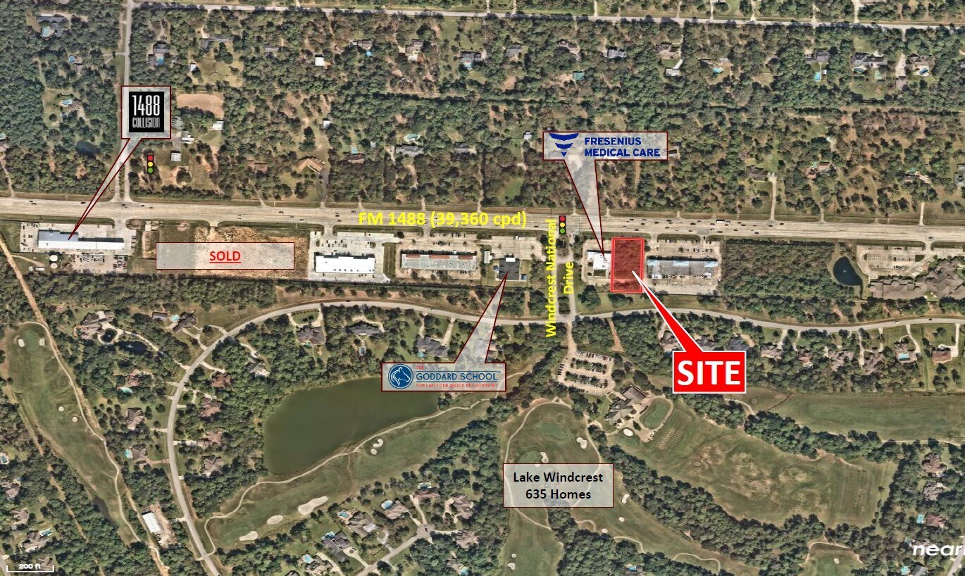 Fm 1488 and Windcrest National, Magnolia, TX 77354 Land for Sale