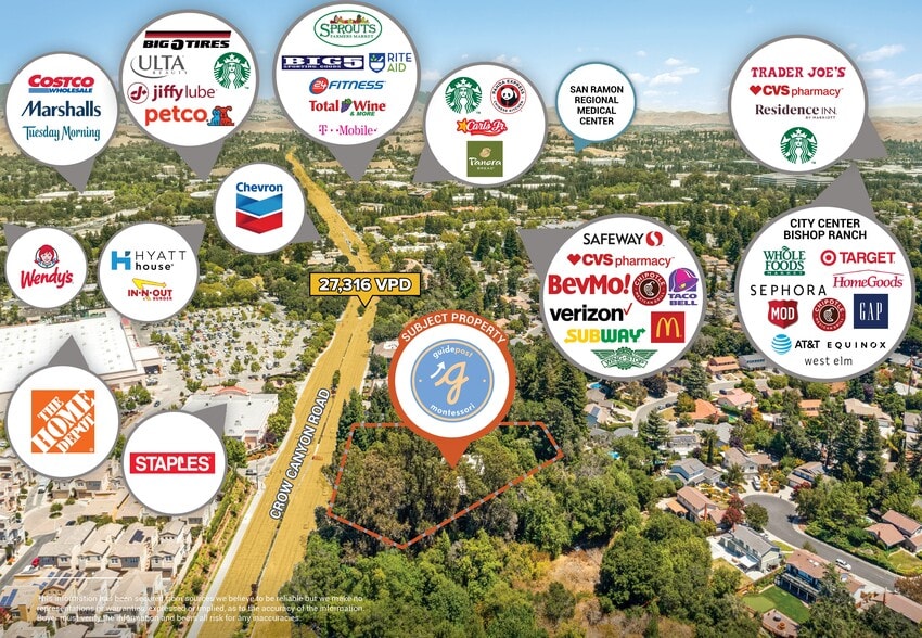 2671 Crow Canyon Rd, San Ramon, CA for lease - Aerial - Image 3 of 3