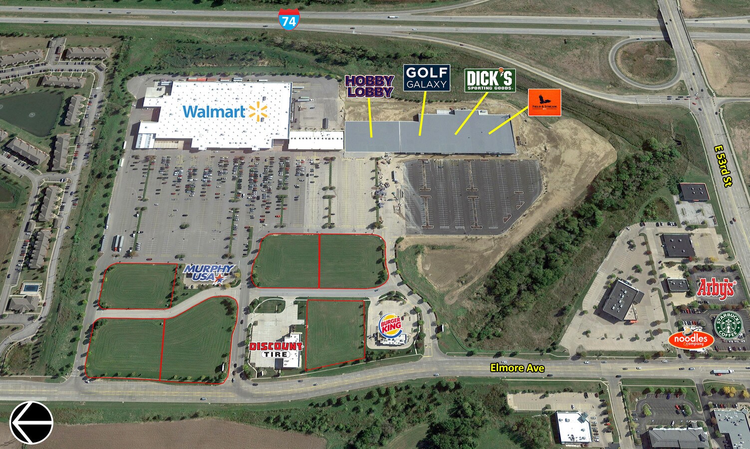 Elmore Ave, Davenport, IA, 52807 Commercial Land For Lease