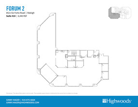 8521 Six Forks Rd, Raleigh, NC for lease Floor Plan- Image 1 of 1