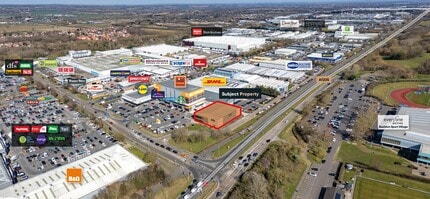 Crompton Close, Basildon, ESS - AERIAL map view