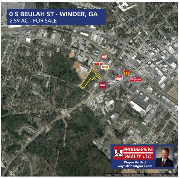 0 S Beulah St, Winder, GA for sale - Building Photo - Image 1 of 1