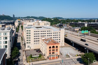 207-209 Sandusky St, Pittsburgh, PA - aerial  map view