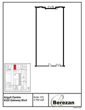 6325 Gateway Blvd NW, Edmonton, AB for lease Floor Plan- Image 1 of 1
