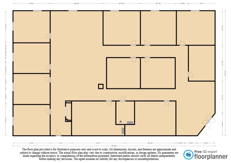 604 Solarex Ct, Frederick, MD for lease Floor Plan- Image 1 of 1